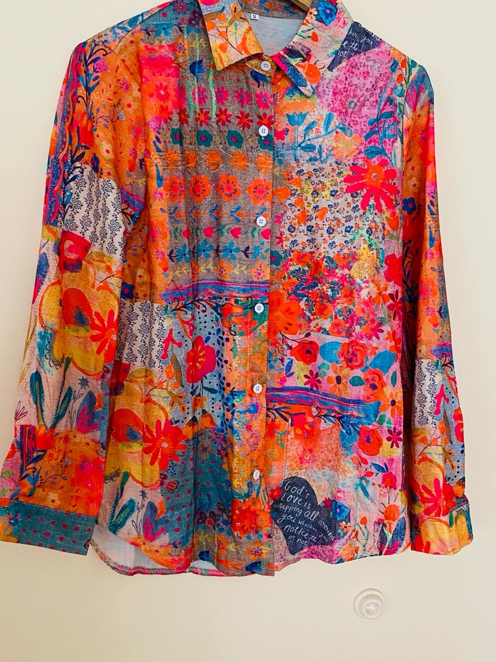 Ladies Boho top size small - Picture 5 of 5